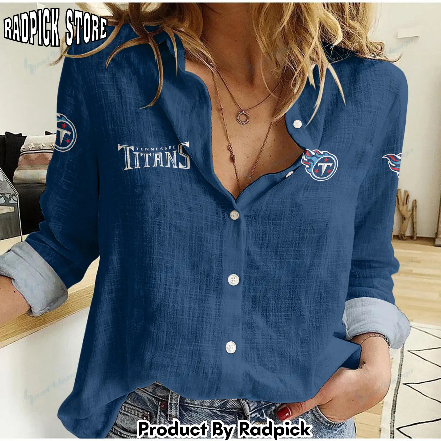 Radpick tennessee titans woman shirt rp66277